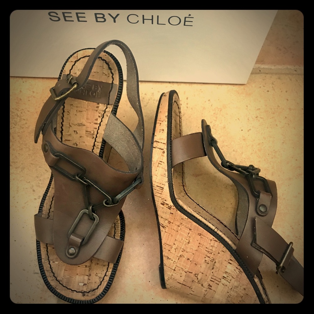 Chloe Sandal - Like New w/ box